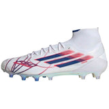 Botas De Futbol Adidas F50 Sparkfusion Elite Mid-Cut Fg/Ag "Cloud White / Royal Blue / Lucid Red"