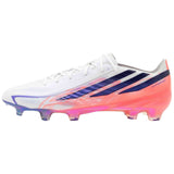 Botas De Futbol Adidas F50 Hyperfast Elite Fg "Cloud White / Solar Purple / Solar Turbo"