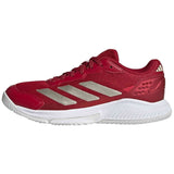 Zapatillas De Padel Adidas Courtquick "Team Victory Red / Ice Gold Met. / Chalk White"