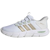 Zapatillas Adidas Cloudfoam Flex Rapidfit "Cloud White / Cyber Metallic / Linen Green"