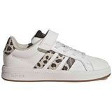 Zapatillas Adidas Zapatillas Adidas Grand Court 3.0 Blanco Puro Leopardo  Infantil