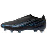 Botas De Futbol Adidas F50 Hyperfast Elite Laceless Fg "Core Black / Core Black / Lucid Ray Blue"