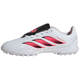 Botas De Futbol Adidas Predator Club Fold Over Tongue Turf Football Boots Kids "Cloud White / Solar Turbo / Core Black"