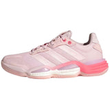 Zapatillas De Balonmano Adidas Stabil 16 Indoor "Frozen Turbo / Distilled Pink / Solar Turbo"