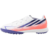 Botas De Futbol Adidas F50 Hyperfast League Tf Kids "Cloud White / Solar Purple / Solar Turbo"
