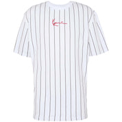 Camiseta De Manga Corta Karl Kani Pinstripe