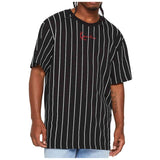 Camiseta De Manga Corta Karl Kani Small Signature Pinstripe