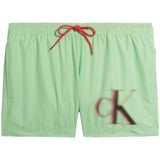 Calvin Klein Drawstring Graphic Swimsuit
