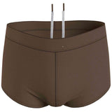 Bañador Calvin Klein Bañador Calvin Klein Trunk Back Logo Marrón Blanco