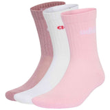 Calcetines Adidas Linear Crew Cushioned "Magic Mauve / White / Clear Pink"