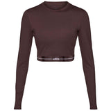Camiseta De Manga Larga Adidas Hyperglam "Aurora Coffee"