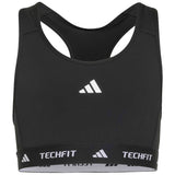 Top Adidas Techfit Primelift React Bra "Black / White"