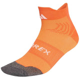 Calcetines Adidas Terrex Climacool Trail Running Speed Ankle "Semi Impact Orange / White"