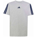 Camiseta De Manga Corta Adidas 3-Stripes "Gris"