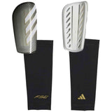 Botines Adidas F50 League Shin Guards "Carbon / Light Solid Grey / Black / Gold Metallic"