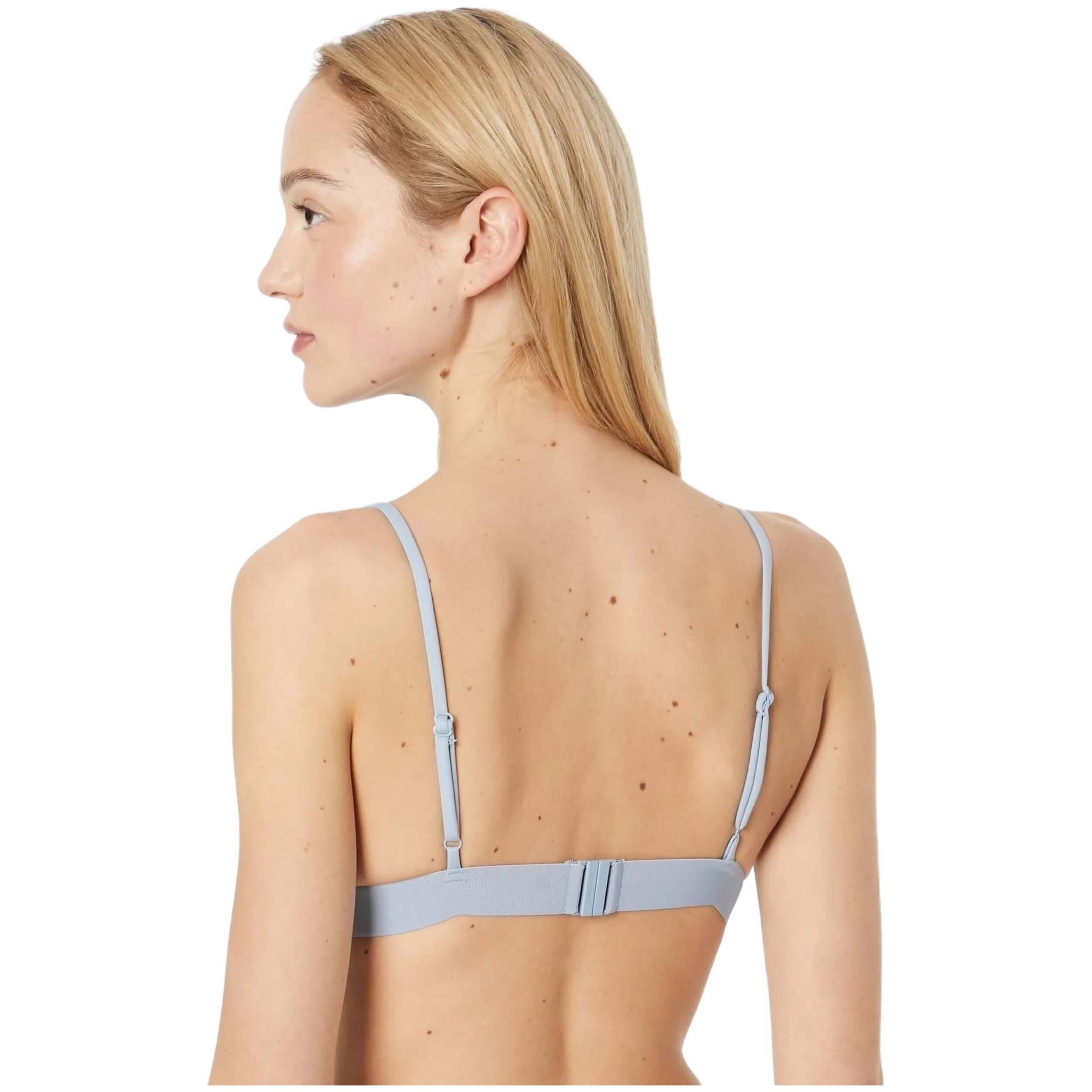 Sujetador Calvin Klein Triangle Dbs Blue Chime