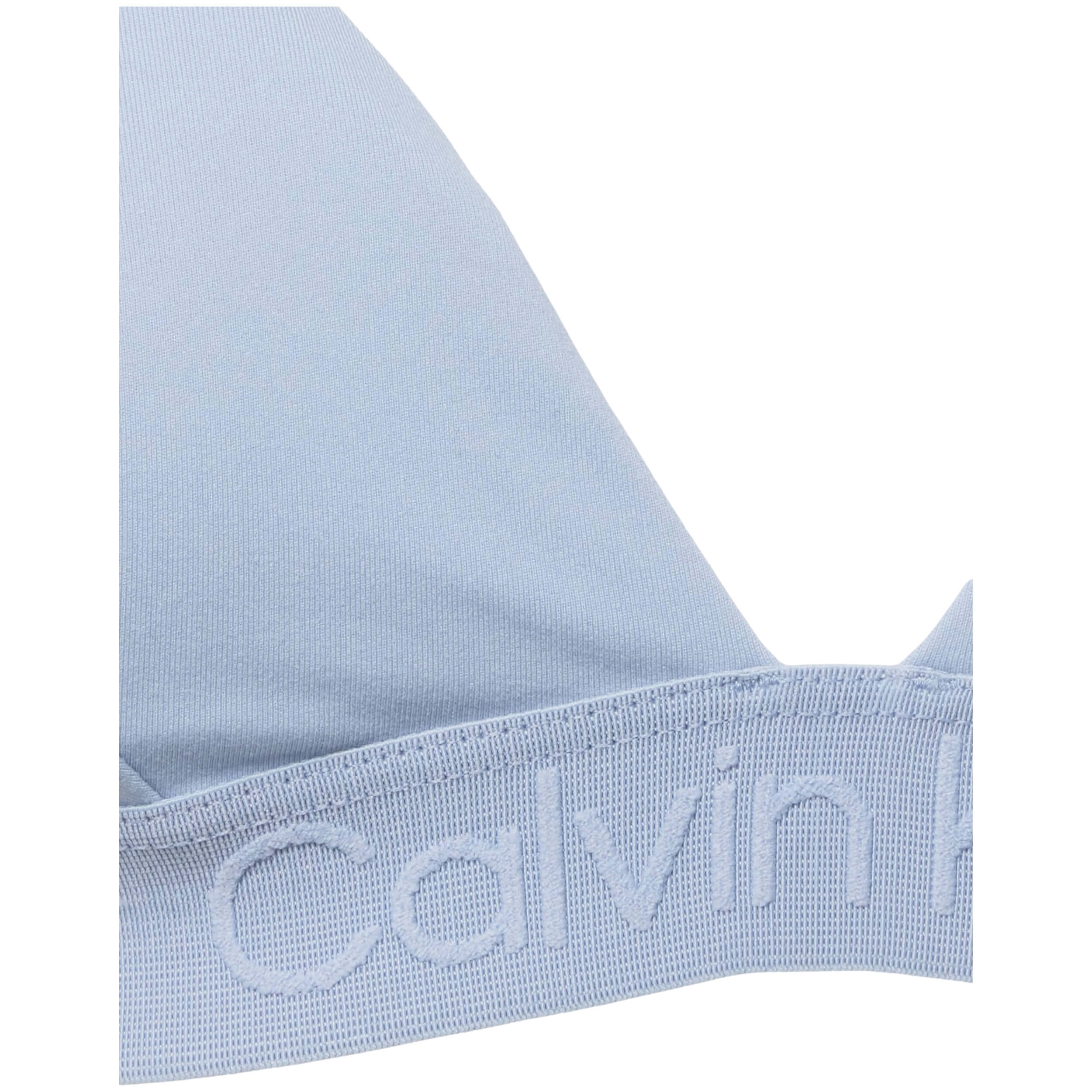 Sujetador Calvin Klein Triangle Dbs Blue Chime