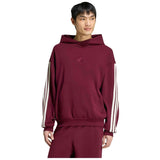 Sudadera Con Capucha Adidas Kit 3 Stripes "Burgundy"