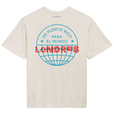 Camiseta De Manga Corta Adidas Londres Heavyweight X Bad Bunny Tour Merch "Cream White"