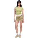 Pantalon Corto Adidas Originals Summer Glow Striped "Easy Yellow"