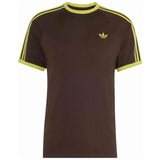 Camiseta De Manga Corta Adidas 3-Stripes "Aurora Coffee / Preloved Lime"