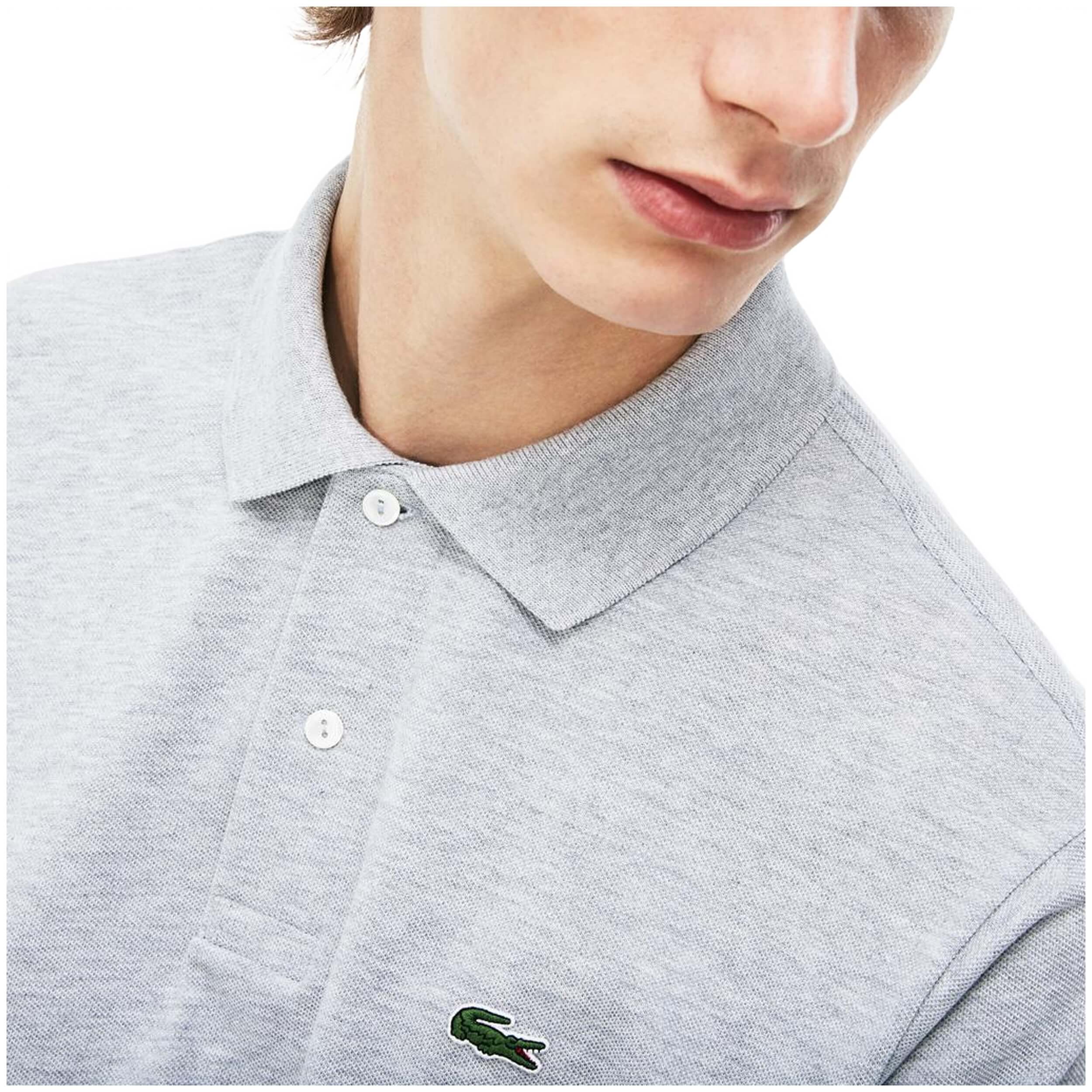 Lacoste Col Bord-Cotes Short Sleeve Polo Shirt