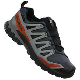 Zapatillas De Running Salomon Xa Pro 3D V9 Wide Gore-Tex "Gris Sombra/Naranja"