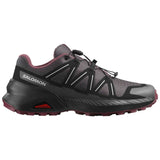 Zapatillas Salomon Zapatillas Salomon Speedcross Peak Gris Oscuro Granate Mujer