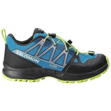 Zapatillas De Trekking Salomon Outscape Wp J "Mykonos Blue/Black/Acid Lime"