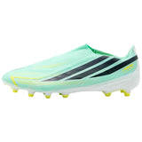Botas De Futbol Adidas F50 Hyperfast League "Pulse Mint / Night Navy / Solar Lemon"