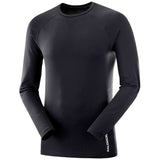 Camiseta De Manga Larga Salomon Camiseta Salomon Sense Aero Seamless Manga Larga Negro