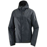 Chaqueta Salomon Chaqueta Con Capucha Salomon Bonatti Cross Wind Negro Mujer