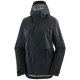 Chaqueta Salomon Chaqueta Con Capucha Salomon Outerpath Waterproof Pro Negro Mujer