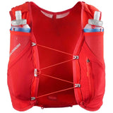 Chalelo De Entrenamiento Salomon Chaleco Hidratación Salomon Adv Skin 5 Rojo Intenso