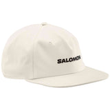 Gorra Salomon Logo Flat Blanco