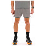 Pantalon Corto Salomon Sense Aero 2-In-1 Trail 5″ "Castor Gray"
