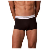 Calzoncillo Calvin Klein Bóxer Calvin Klein Icon Cotton Stretch Negro Eclipse Blanco (3 Unidades)
