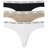 Tanga Calvin Klein Calvin Klein Lv00Qd5396 - 3 Pack Bragas Brasileñas