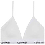 Sujetador Calvin Klein Sujetador Calvin Klein Lightly Lined Triangle Blanco