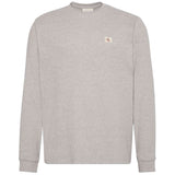 Sudadera Calvin Klein Sudadera Calvin Klein Jeans Waffle Badge Gris