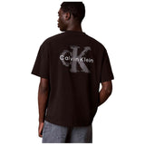 Camiseta De Manga Corta Calvin Klein Oversized Emboss Monologo