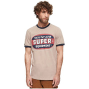 Camiseta De Manga Corta Superdry Ringer Workwear Graphic