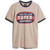 Camiseta De Manga Corta Superdry Ringer Workwear Graphic