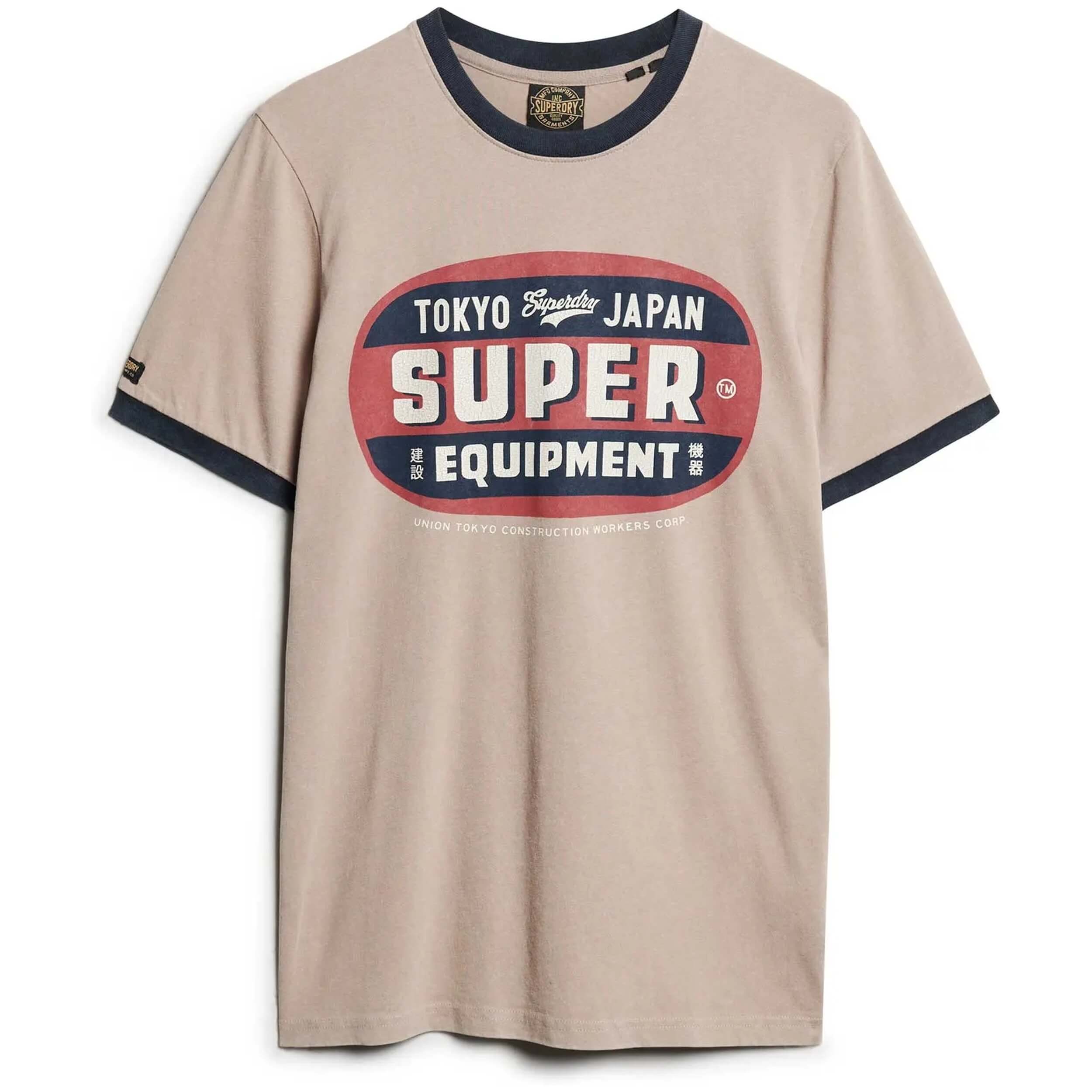 Camiseta De Manga Corta Superdry Ringer Workwear Graphic