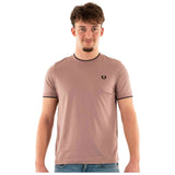 Camiseta De Manga Corta Fred Perry