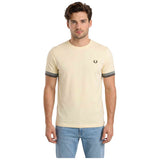 Camiseta De Manga Corta Fred Perry Twin Tipped Cuff T-Shirt