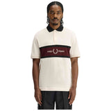 Polo De Manga Corta Fred Perry Polo Con Panel Bordado