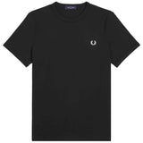 Camiseta De Manga Corta Fred Perry Ringer "Gris"