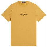 Camiseta De Manga Corta Fred Perry Embroidered T-Shirt