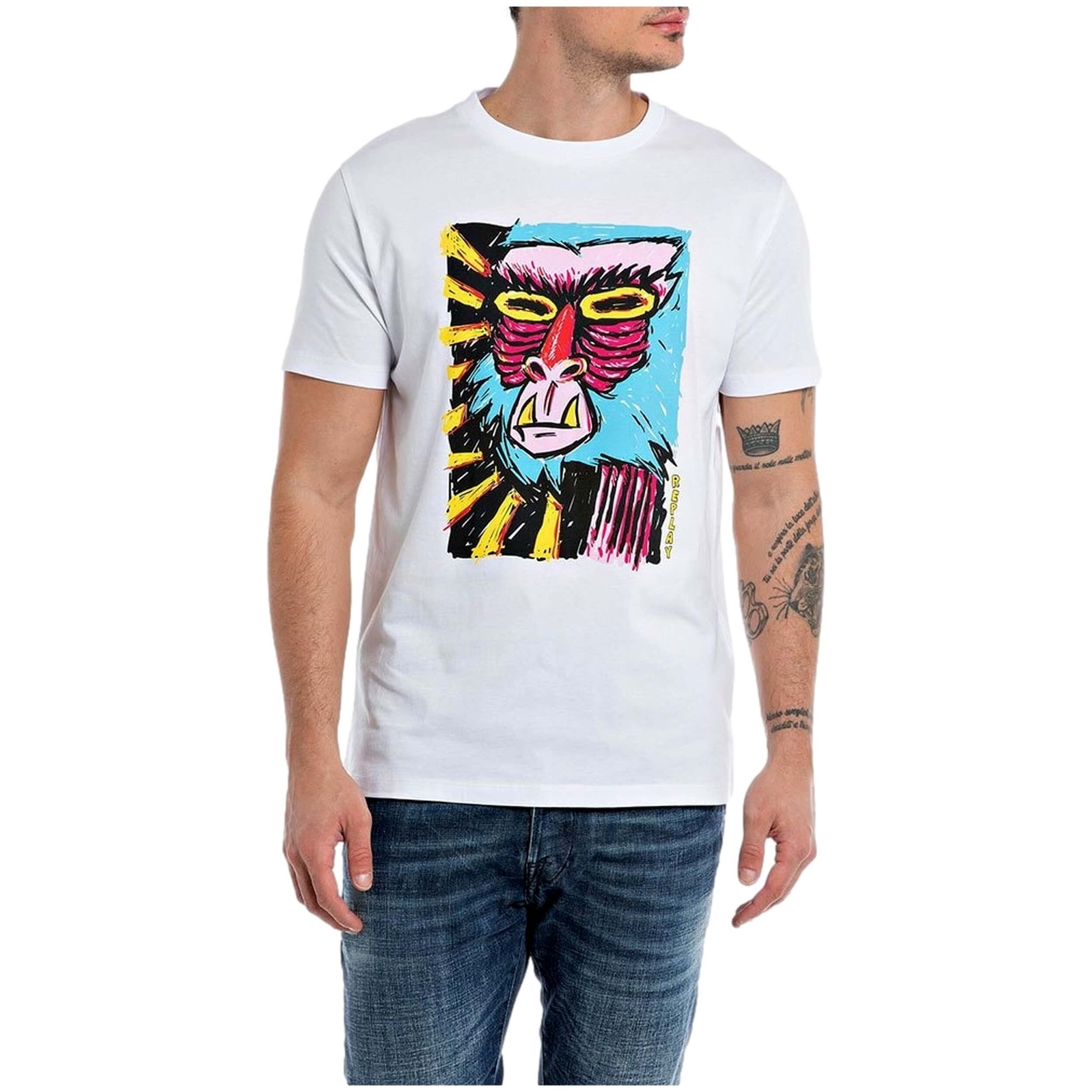 Camiseta De Manga Corta Replay M66422660001